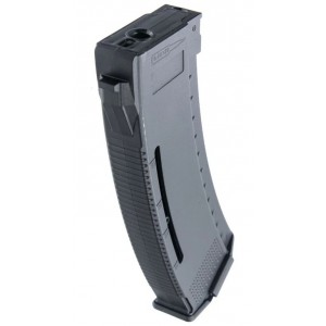 Магазин механический ARCTURUS AK MOD1 200Rds Mid-Cap EMM BLK с окном MAG-M1KE-BK